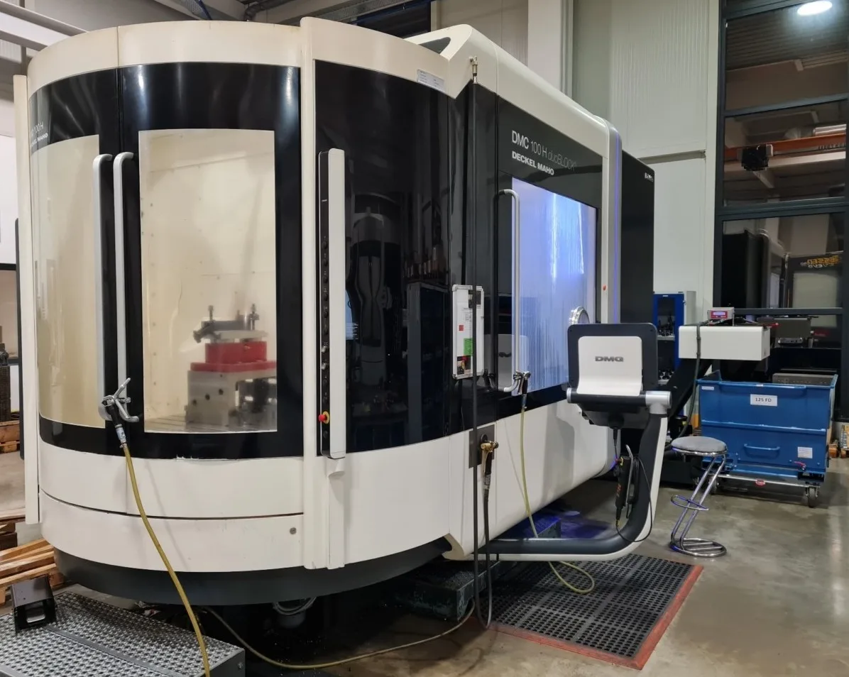 5-Axis Horizontal Machining Center DMG DMC 100H duoBLOCK view 3