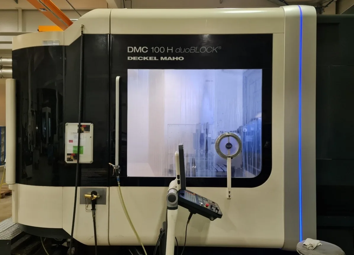 5-Axis Horizontal Machining Center DMG DMC 100H duoBLOCK view 6