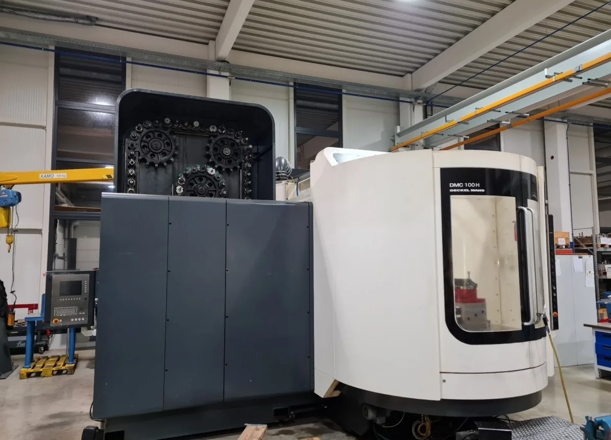 5-Axis Horizontal Machining Center DMG DMC 100H duoBLOCK view 7