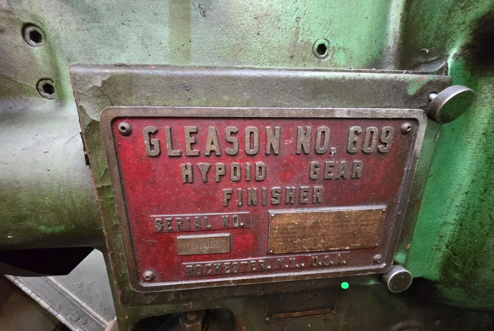 BEVEL GEAR GENERATOR – GLEASON 609 view 2