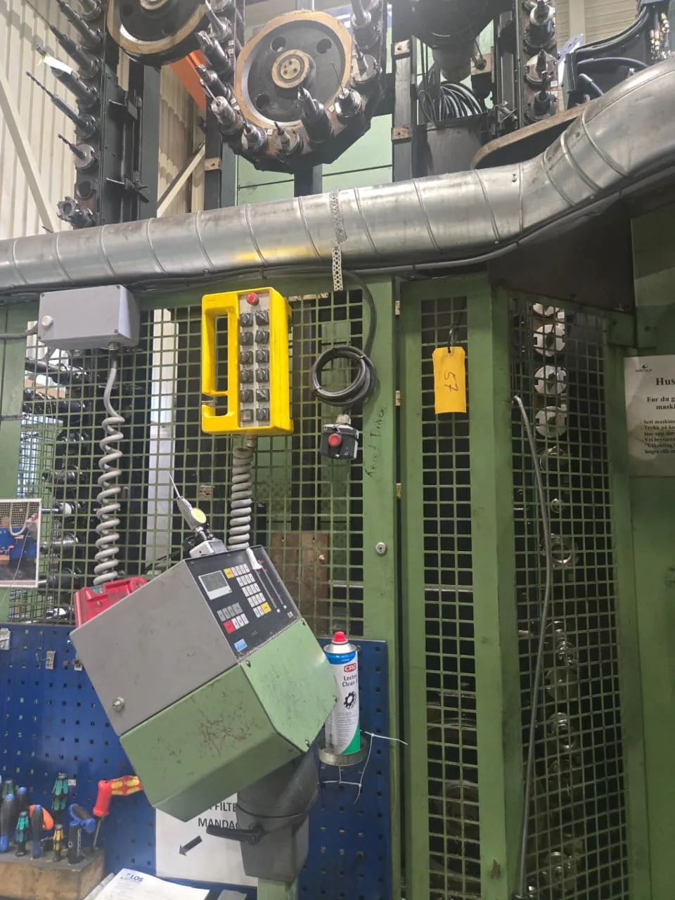 CNC HORIZONTAL BORING MILL – COLGAR PROGRAM 213 view 5