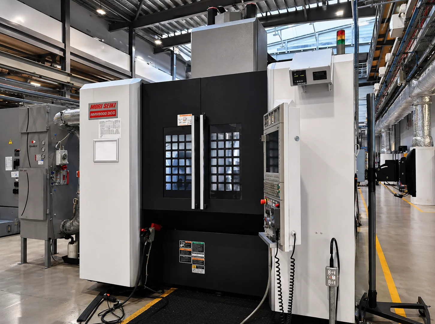 HEAVY DUTY 5 AXIS VERTICAL MACHINING CENTRE with GRINDING CAPABILITY NMV8000DCG/50