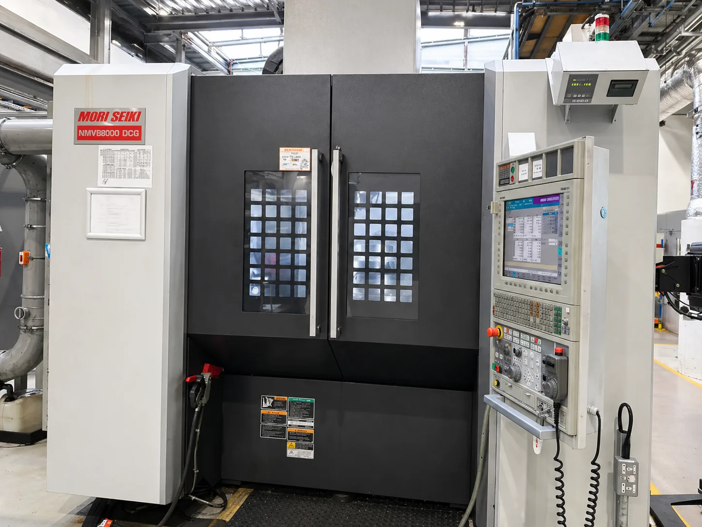 HEAVY DUTY 5 AXIS VERTICAL MACHINING CENTRE with GRINDING CAPABILITY NMV8000DCG/50 view 3