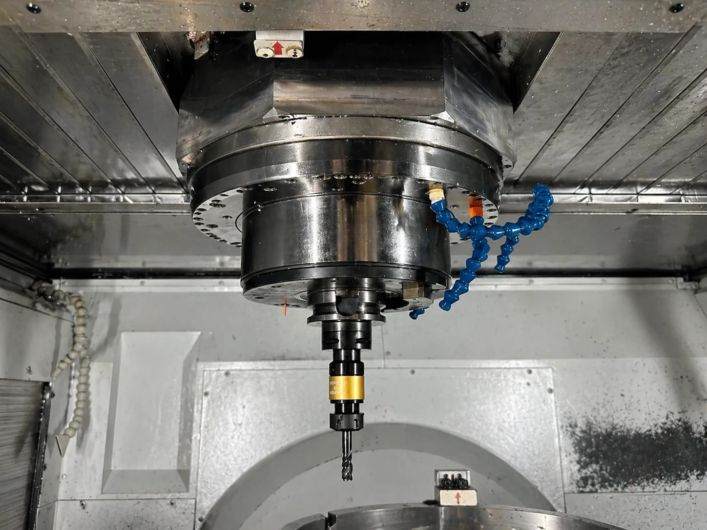 HEAVY DUTY 5 AXIS VERTICAL MACHINING CENTRE with GRINDING CAPABILITY NMV8000DCG/50 view 5