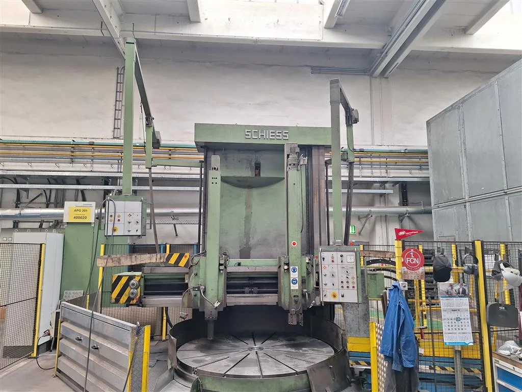 VERTICAL TURNING LATHE – SCHIESS