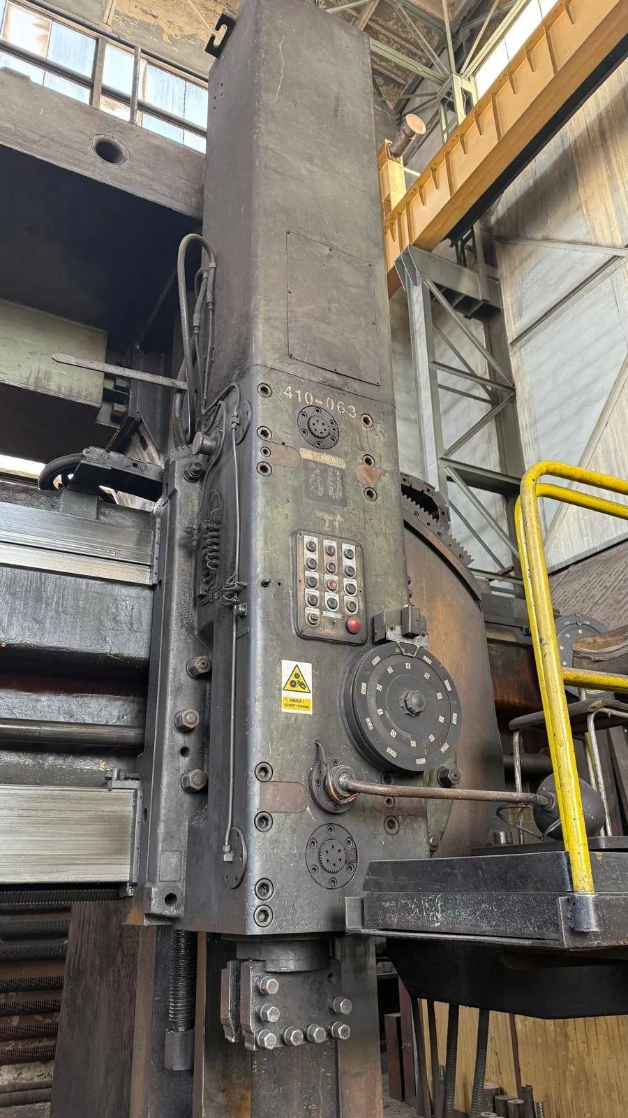 VERTICAL TURNING LATHE – RAFAMET KCF-360/410 view 7