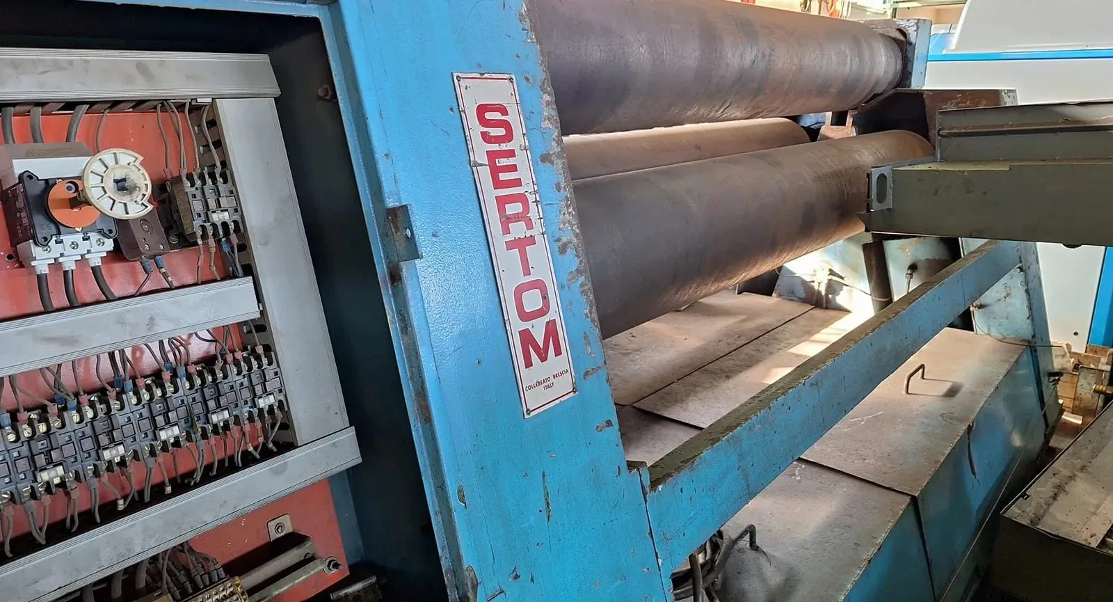 3 ROLL HYDRAULIC PLATE BENDER