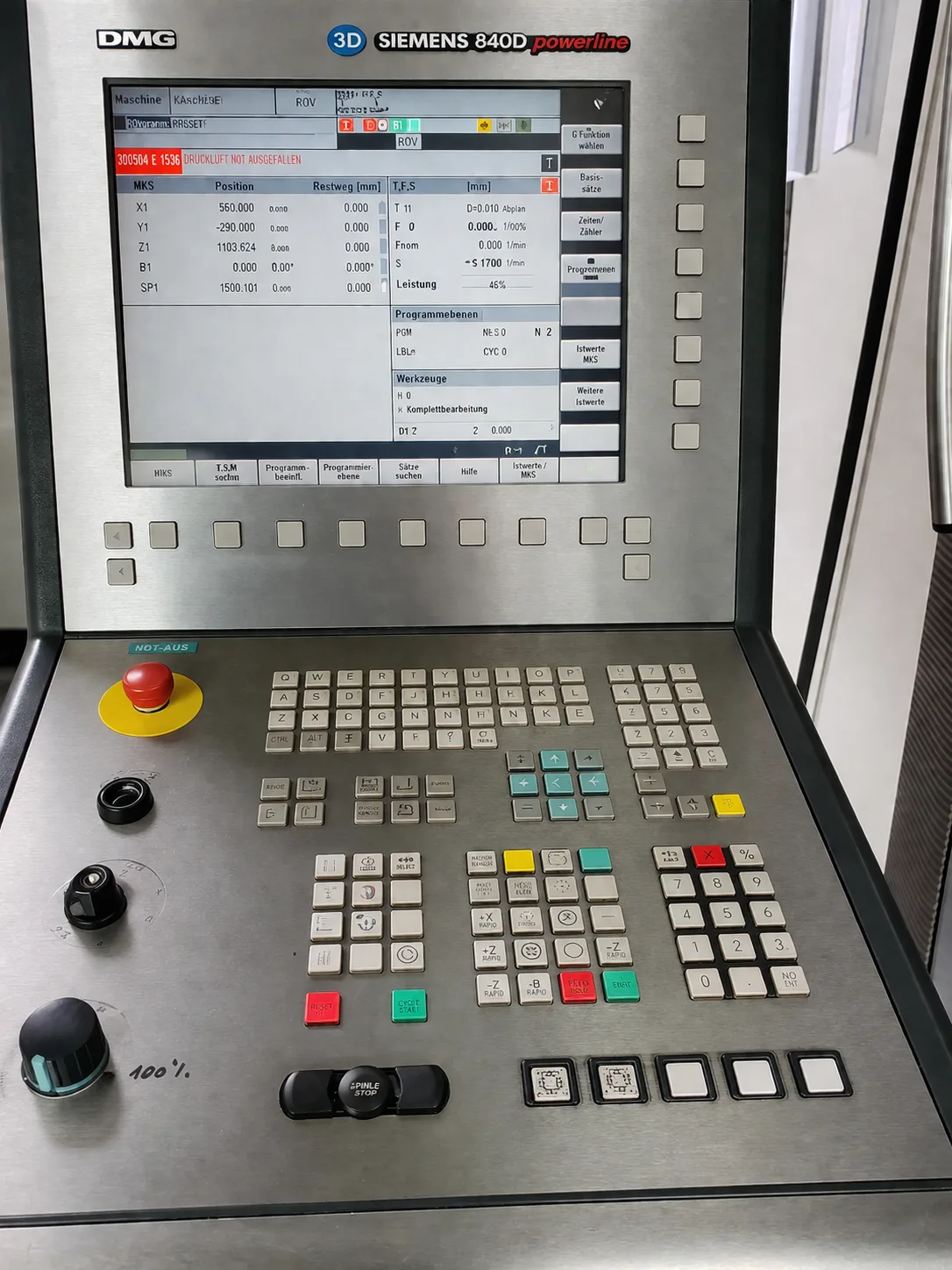 Horizontal Machining Center DMC 100H duo BLOCK view 2