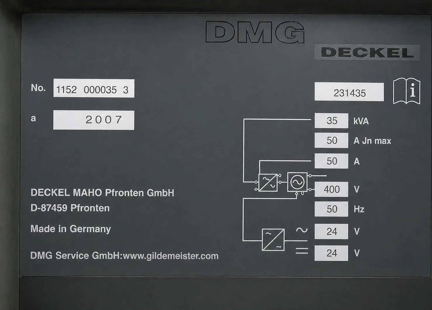 Horizontal Machining Center DMC 100H duo BLOCK view 3