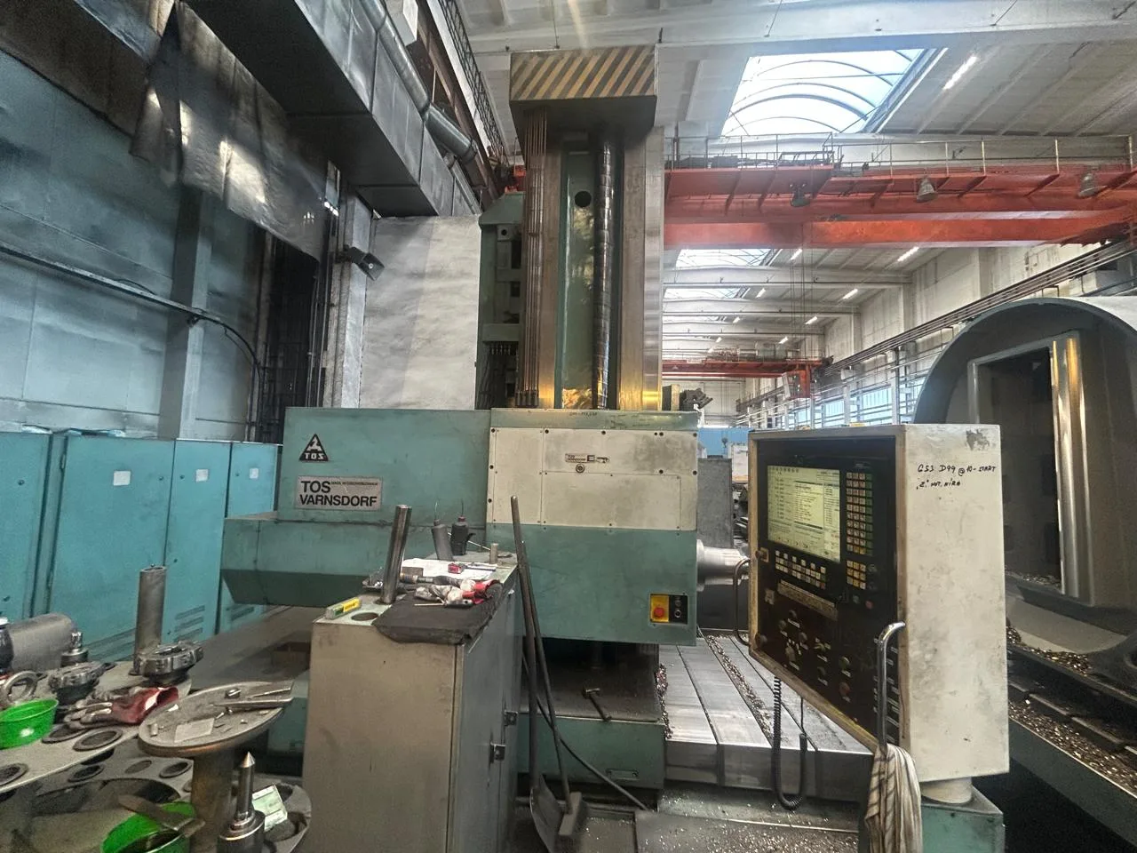TABLE TYPE CNC HORIZONTAL BORING MILL – WHQ13 CNC view 3