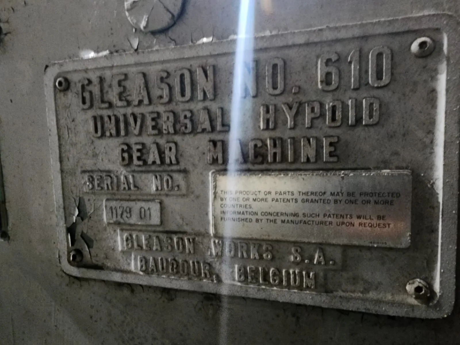 BEVEL GEAR GENERATOR – GLEASON 610 view 2