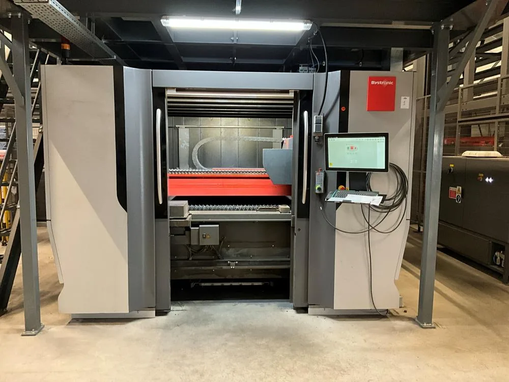 Fiber Laser Cutting Installation Bystronic BySmart Fiber