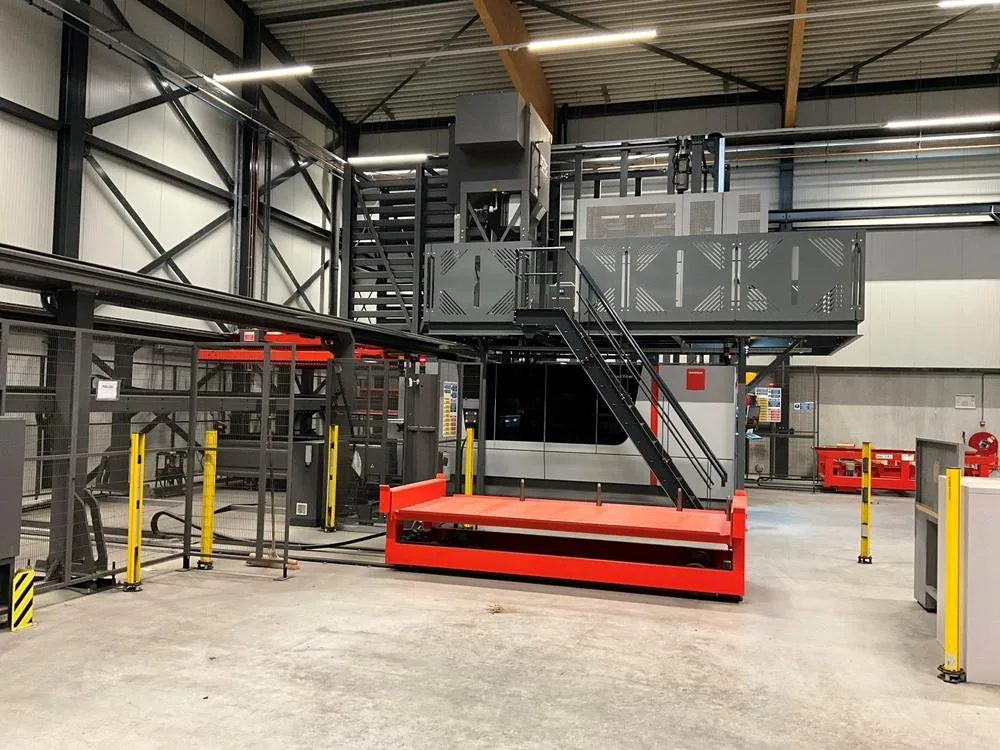 Fiber Laser Cutting Installation Bystronic BySmart Fiber view 2