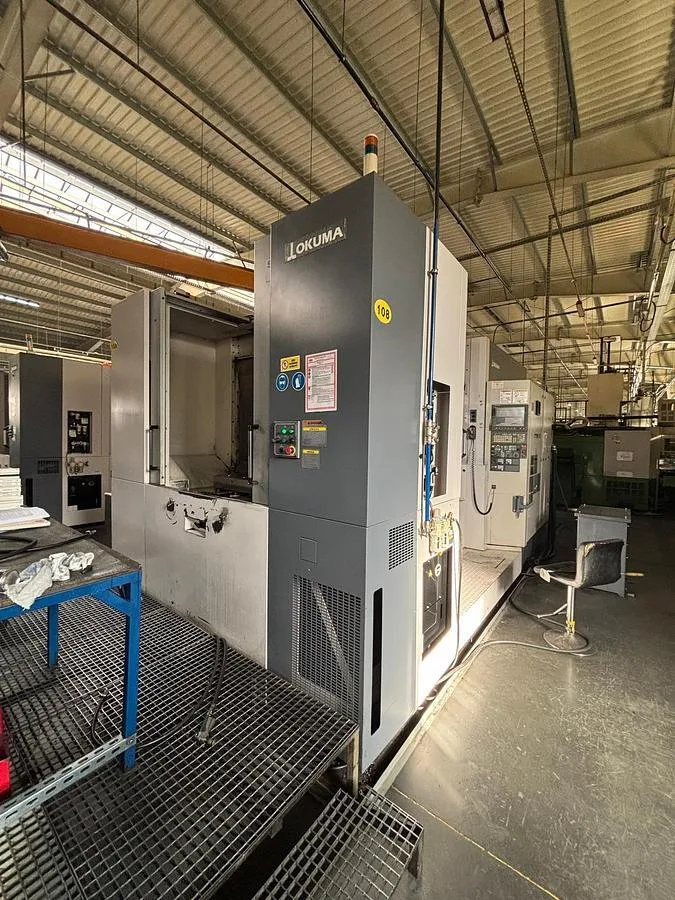 4-Axis Horizontal Machining Centre OKUMA MA-600 view 2