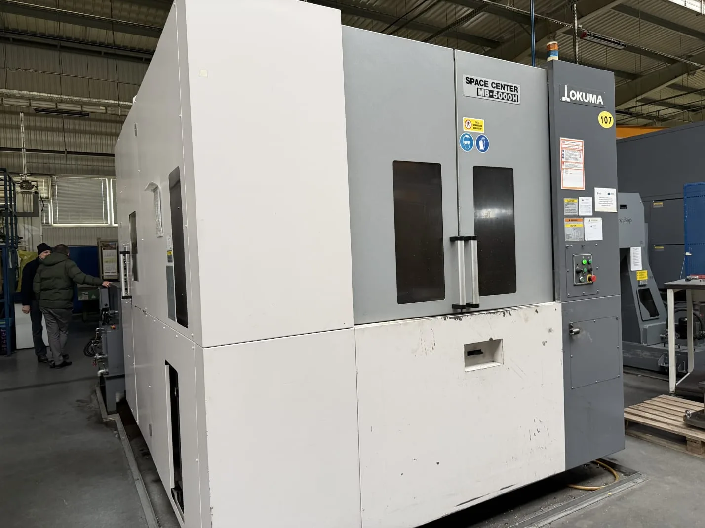 4-Axis Horizontal Machining Centre OKUMA MB 5000H view 6