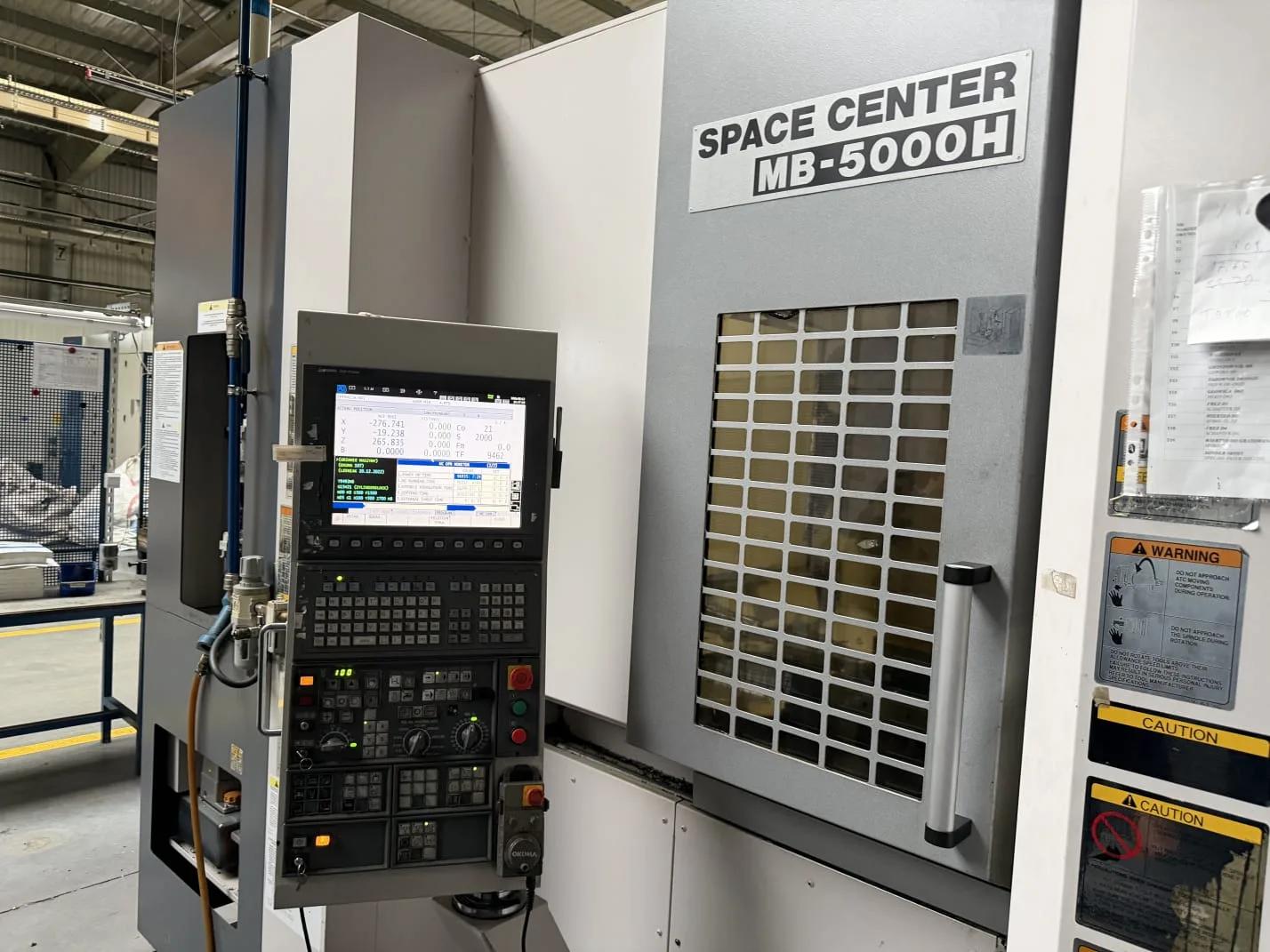 4-Axis Horizontal Machining Centre OKUMA MB 5000H view 8