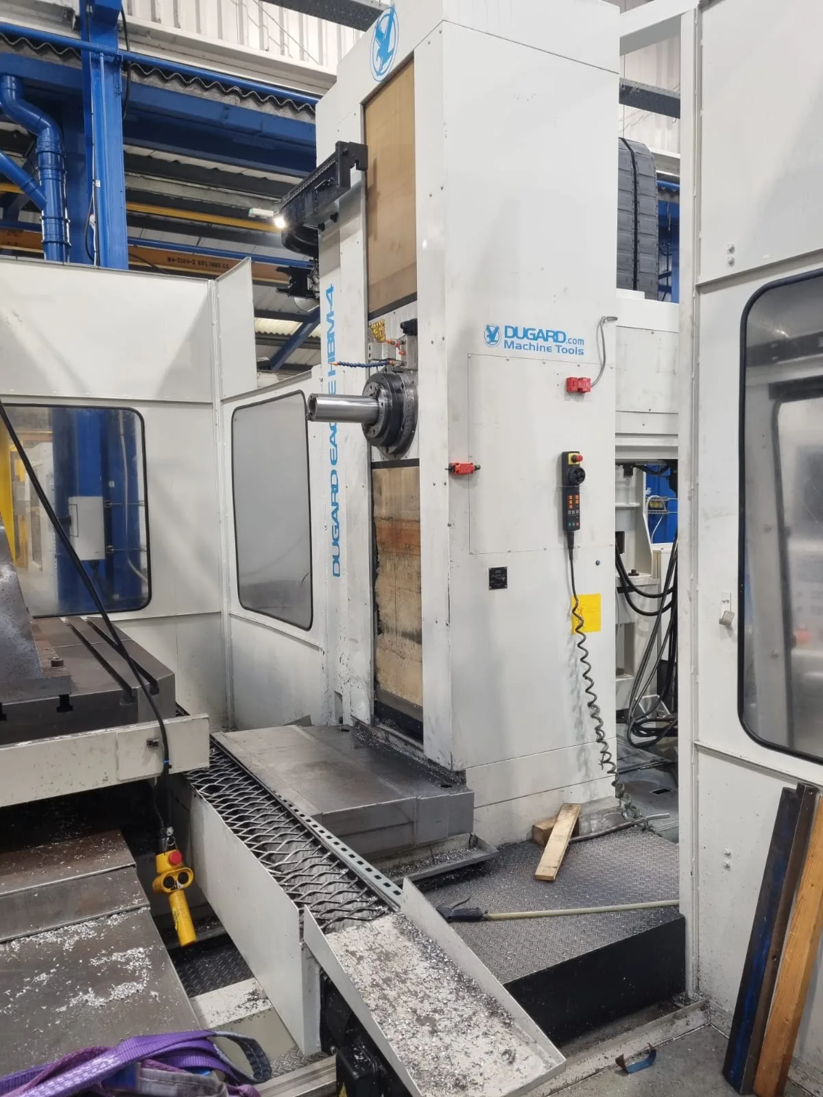 CNC HORIZONTAL BORING MILL – DUGARD HBM4 view 3