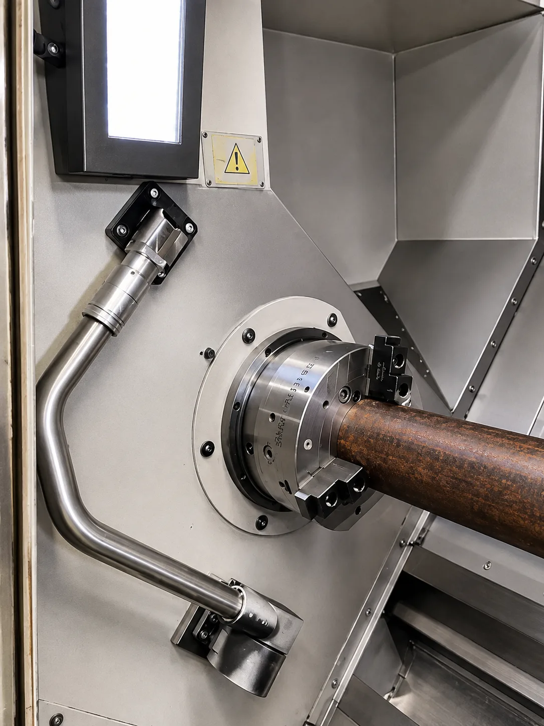 3-Axis CNC Lathe with C-Axis Driven Tools view 2