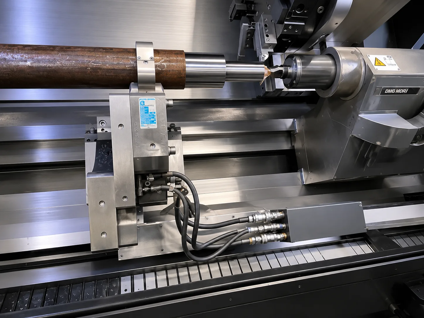 3-Axis CNC Lathe with C-Axis Driven Tools view 5