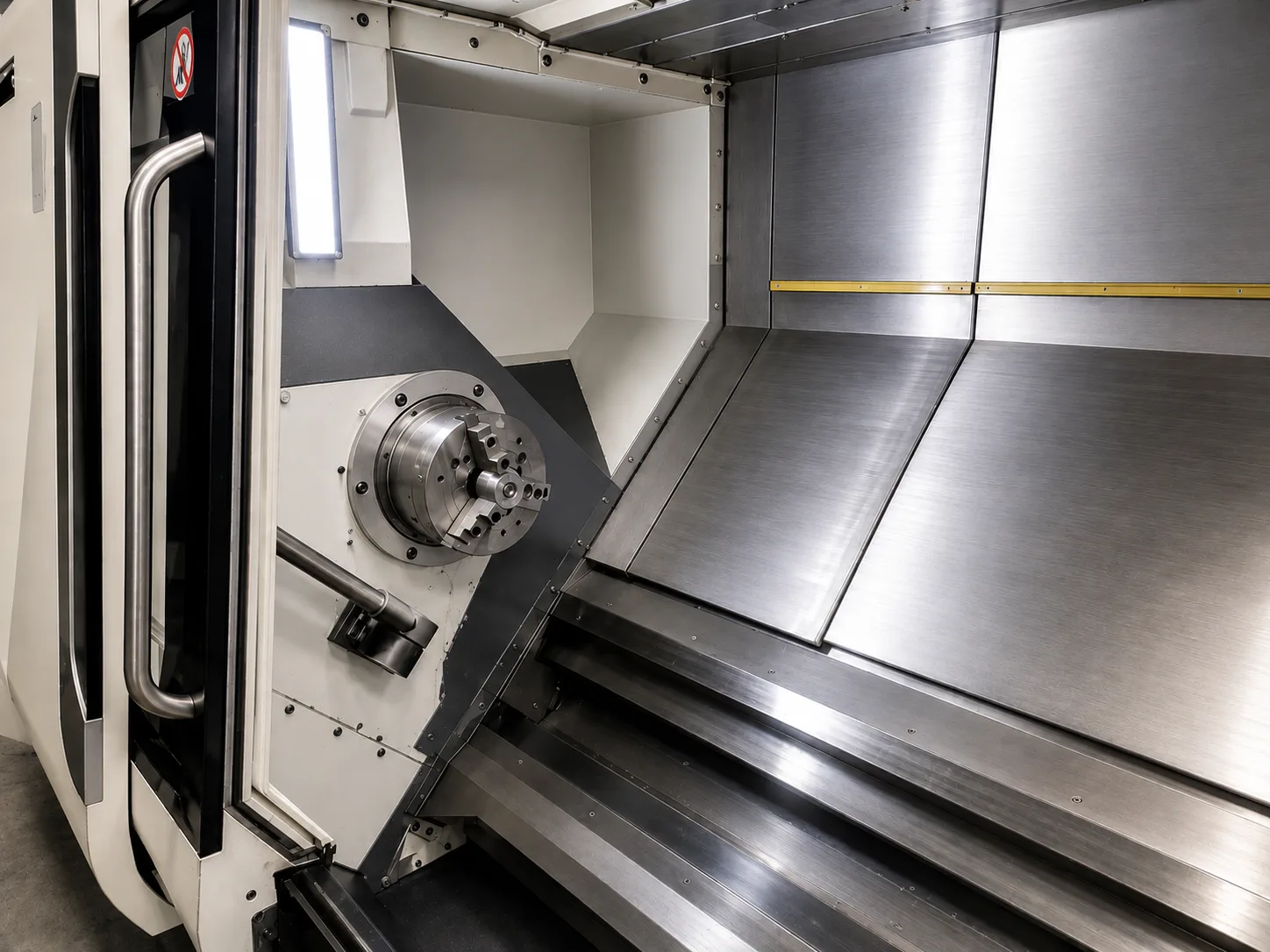 3-Axis CNC Lathe with C-Axis Driven Tools view 7