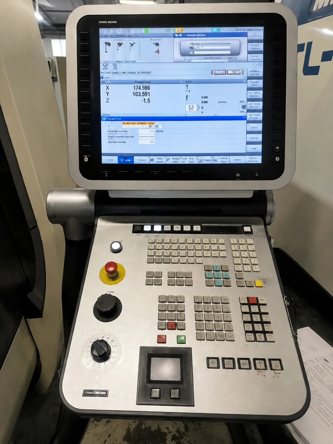 3-Axis CNC Lathe with C-Axis Driven Tools view 6