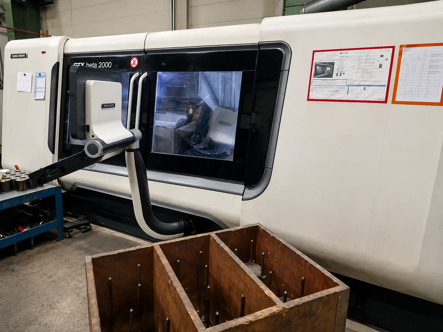 3-Axis CNC Lathe with C-Axis Driven Tools view 8