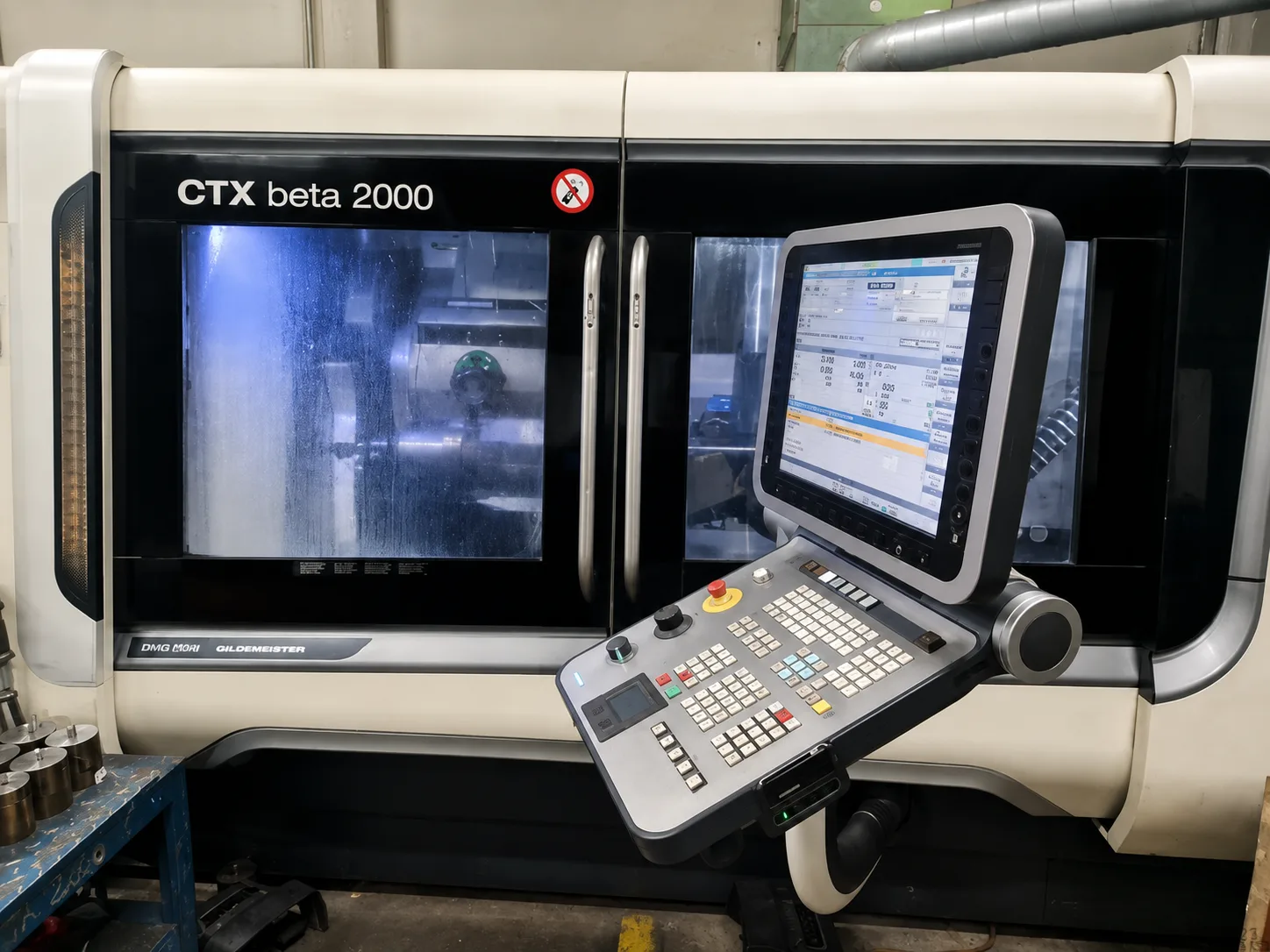 3-Axis CNC Lathe with C-Axis Driven Tools