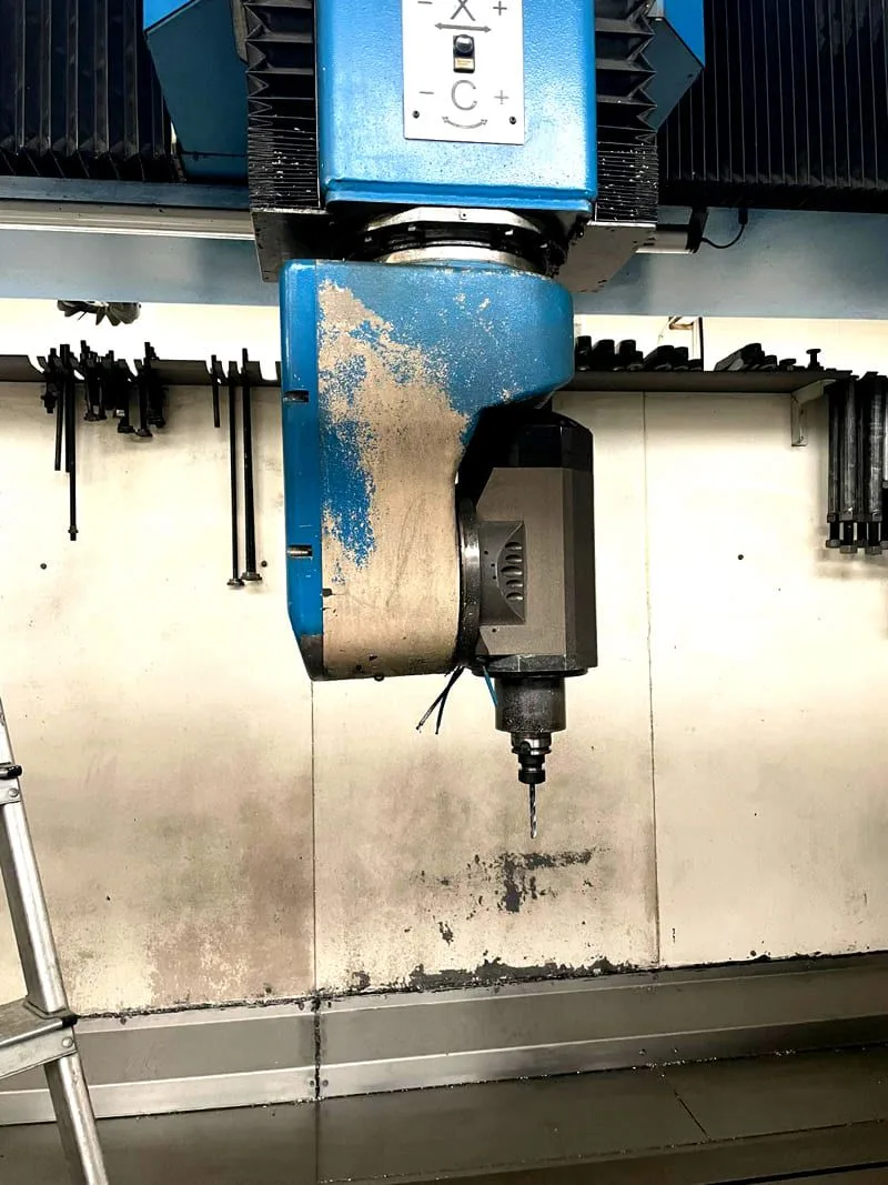 GANTRY TYPE VERTICAL MACHINING CENTRE TECHMILL LABOR SHAPE view 4