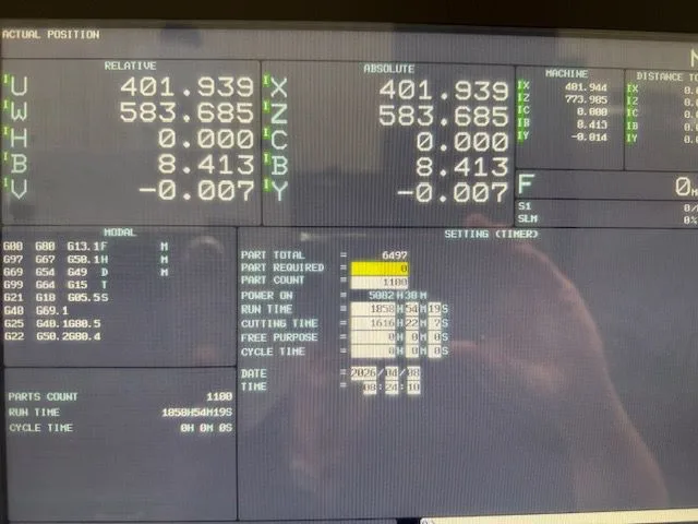 5-AXIS CNC Machining Center CORREA FP40 / 40 view 5
