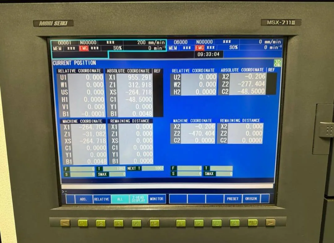 5-Axis CNC Turning Center MORI SEIKI NT3200 view 2