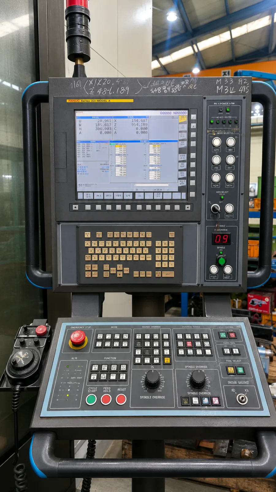 CNC Vertical Turning & Milling Center Hankook VTC-200E view 2