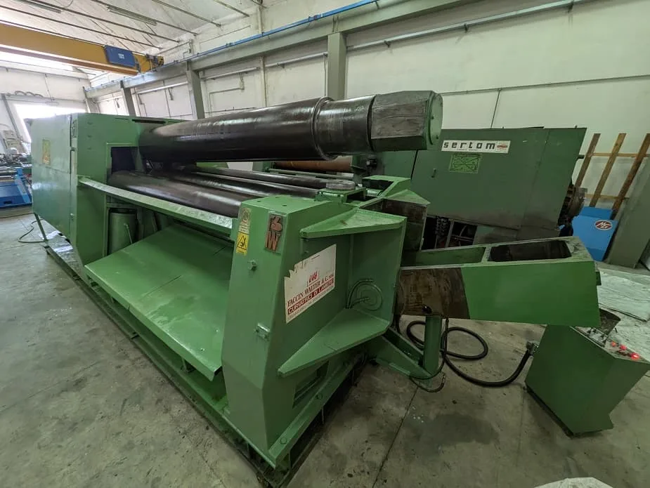 4 ROLLS HYDRAULIC PLATE BENDER view 2