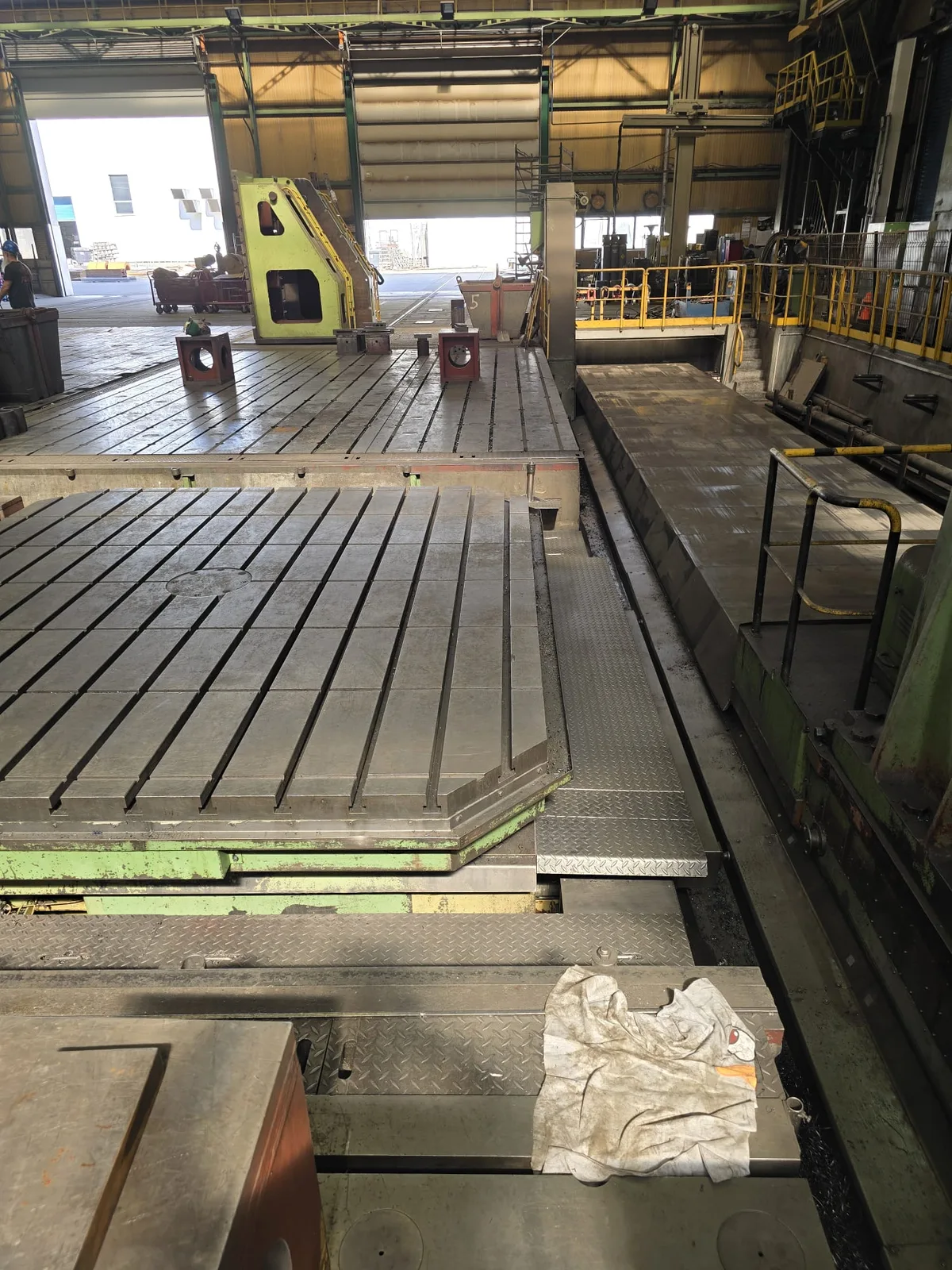 CNC Horizontal Boring Mill SKODA W250 CNC view 2