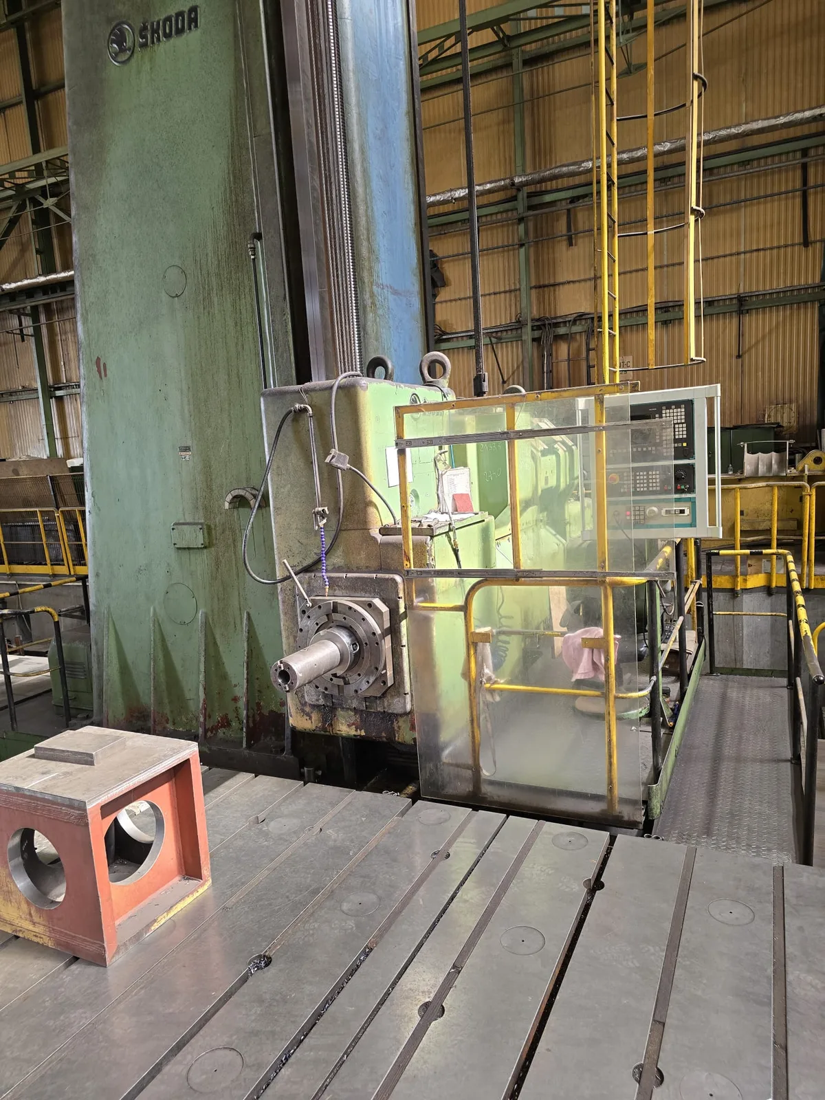 CNC Horizontal Boring Mill SKODA W250 CNC view 6
