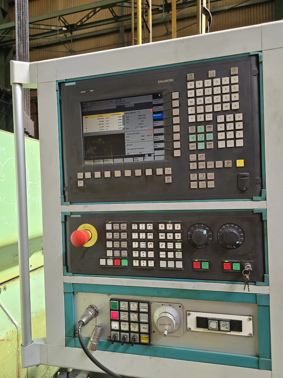CNC Horizontal Boring Mill SKODA W250 CNC view 8