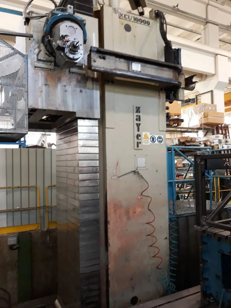 MOVING COLUMN 5-AXIS CNC BED MILLER – ZAYER KCU 10000 view 2