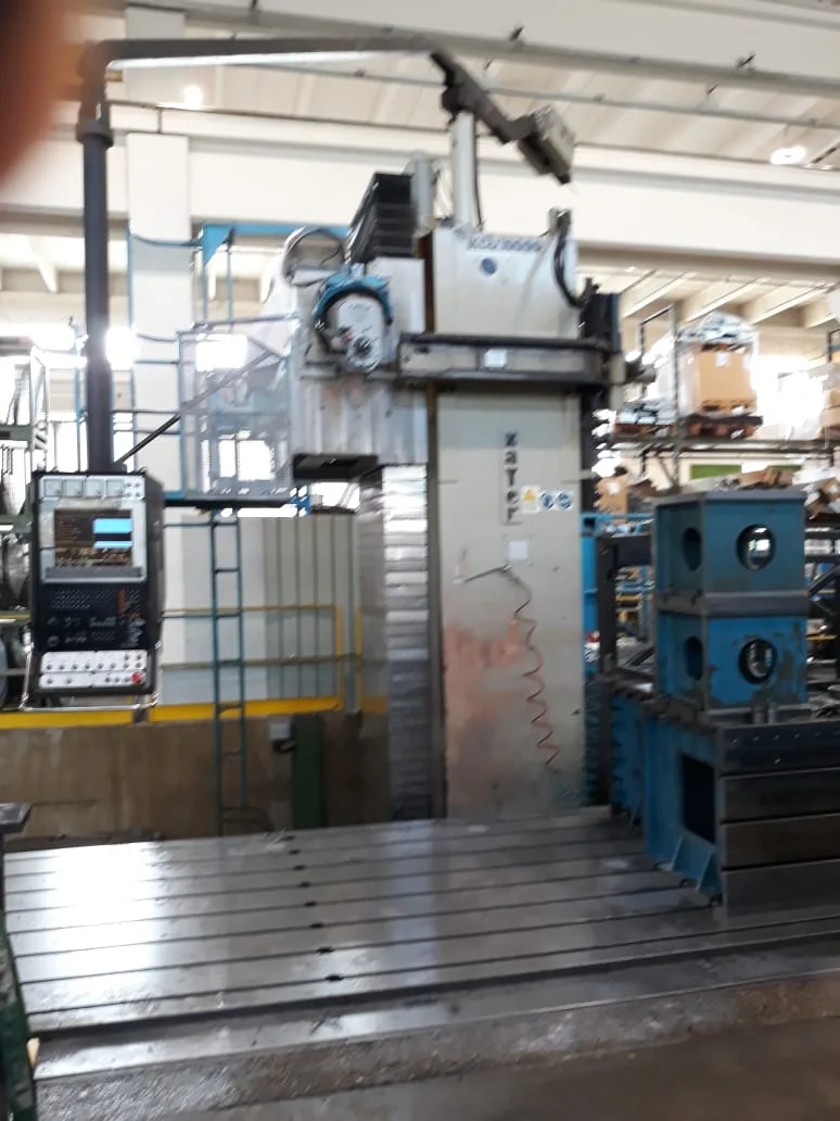 MOVING COLUMN 5-AXIS CNC BED MILLER – ZAYER KCU 10000