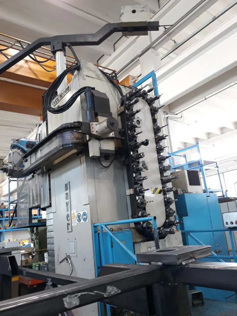 MOVING COLUMN 5-AXIS CNC BED MILLER – ZAYER KCU 10000 view 6