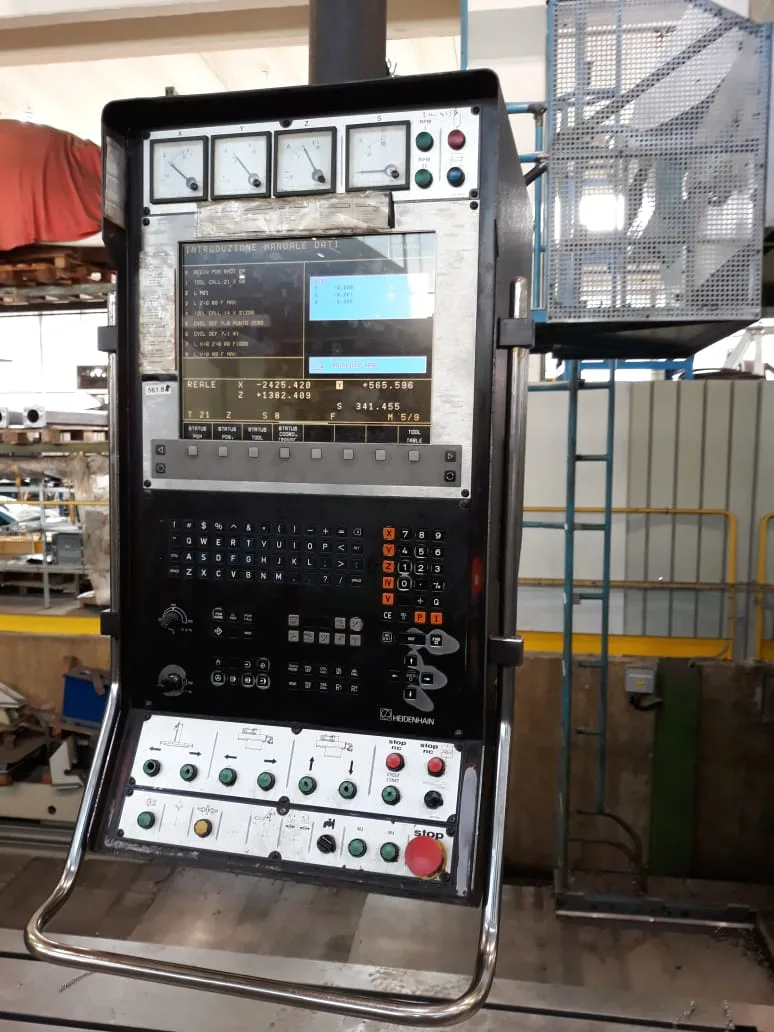 MOVING COLUMN 5-AXIS CNC BED MILLER – ZAYER KCU 10000 view 8