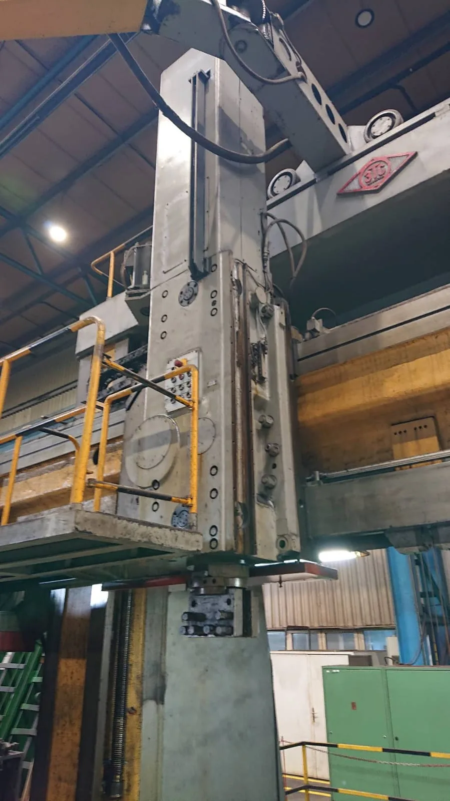 NC Vertical Turning Lathe TOS SKJ 10B view 3