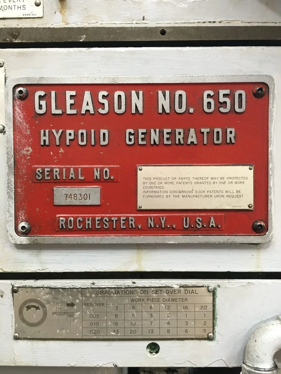 GLEASON 650H HYPOID BEVEL GEAR GENERATOR view 2