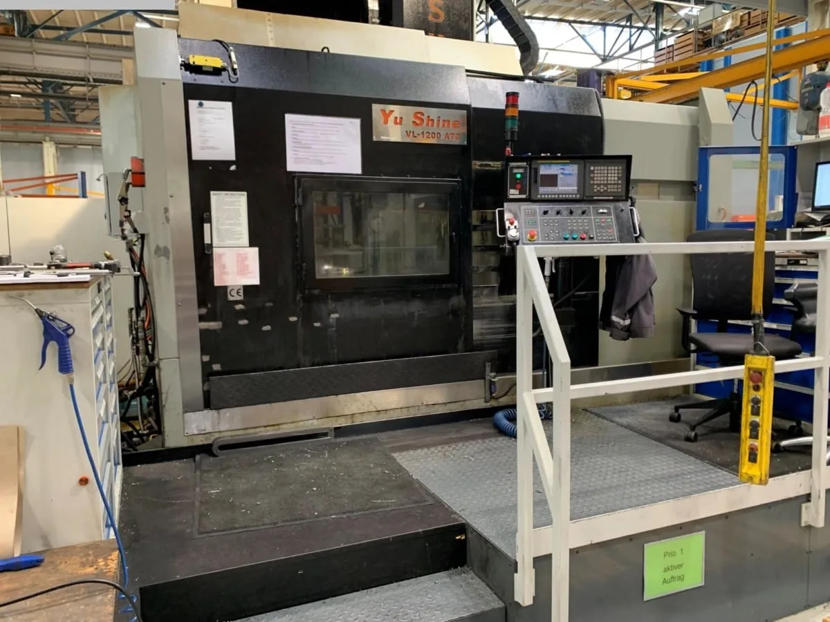 CNC Vertical Turret Lathe - Single Column YU SHINE VL 1200 ATC view 6