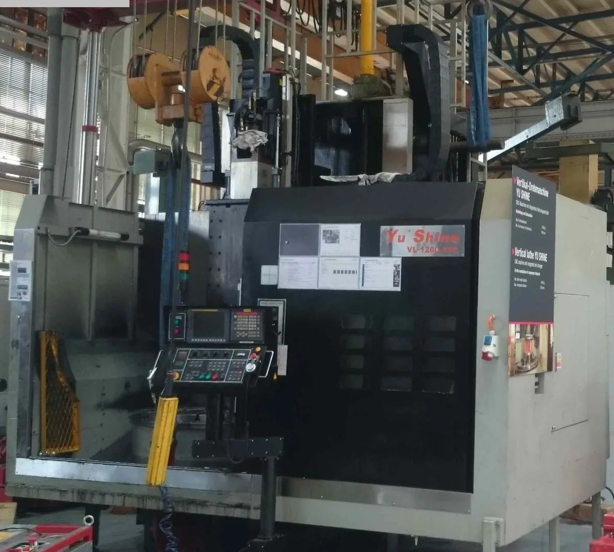 CNC Vertical Turret Lathe - Single Column YU SHINE VL 1200 ATC