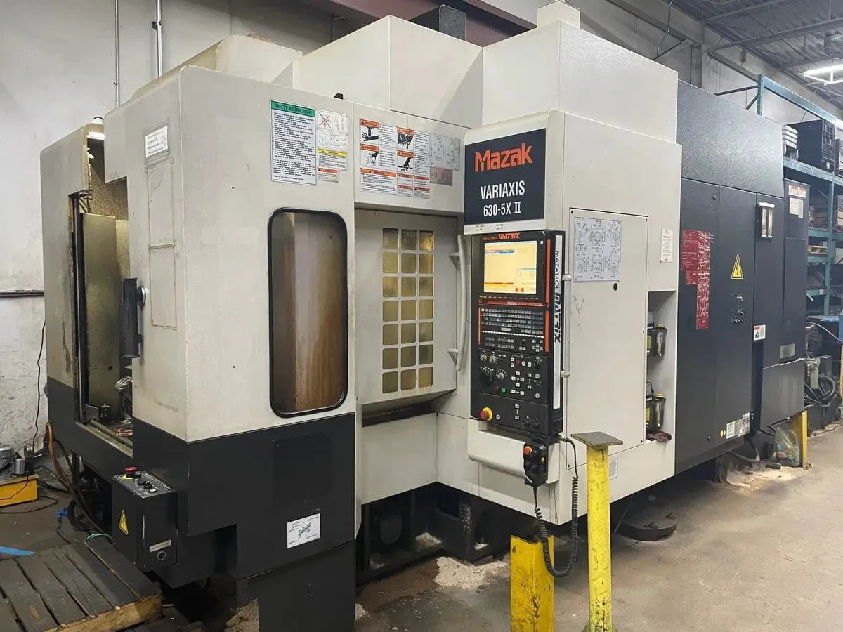 5 Axis Machining Center II Mazak Variaxis 630-5X