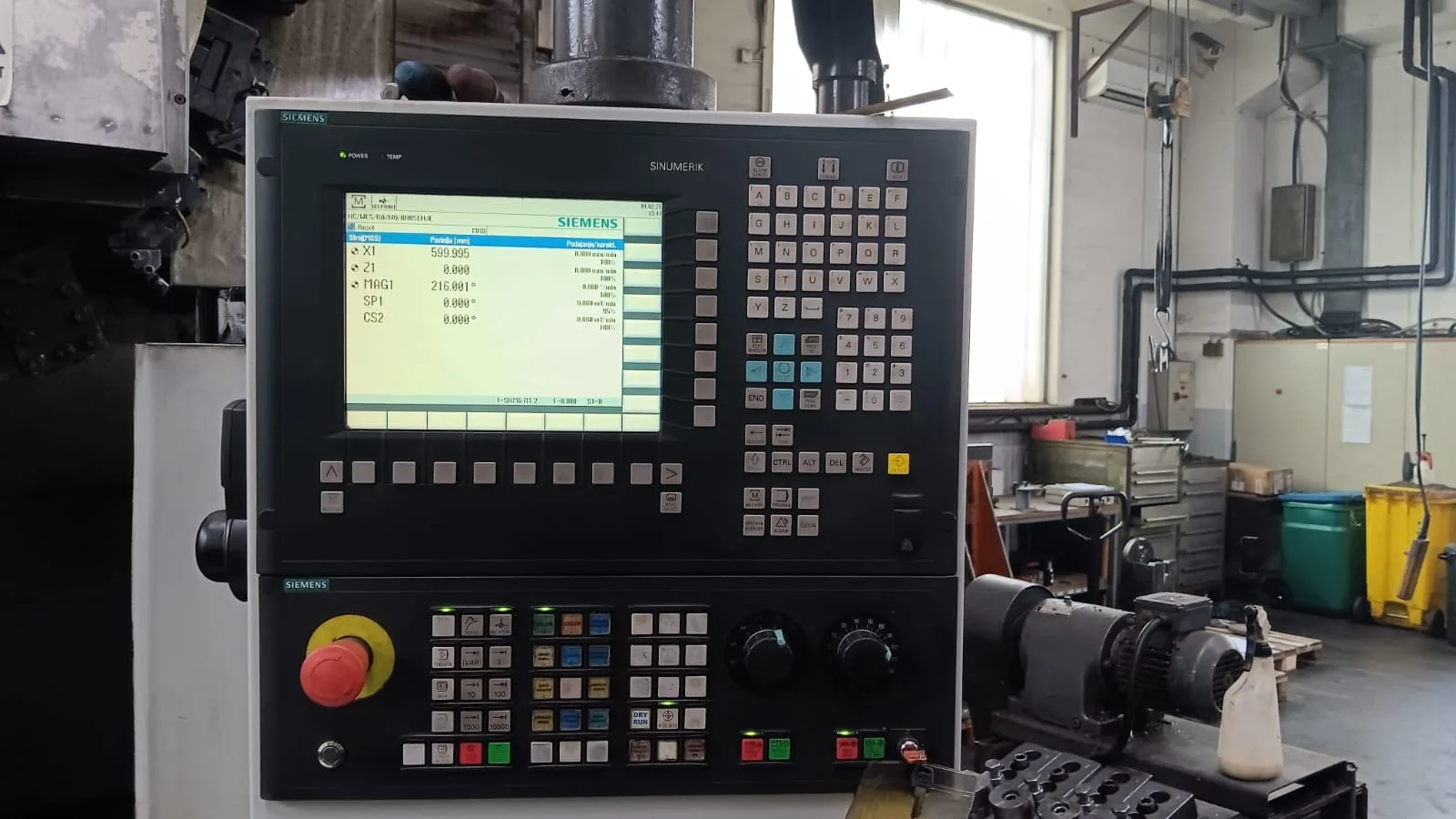 CNC Single Column Vertical Turret Lathe Schiess Froriep view 3