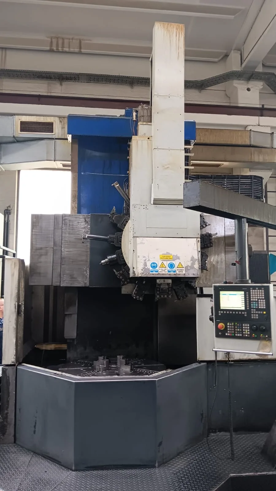 CNC Single Column Vertical Turret Lathe Schiess Froriep