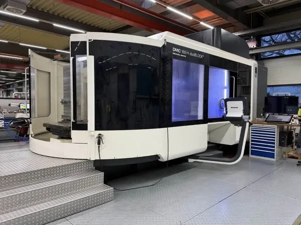 4-Axis Horizontal Machining Center DMG MORI DMC 160 H duoBLOCK view 2