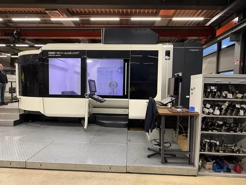 4-Axis Horizontal Machining Center DMG MORI DMC 160 H duoBLOCK