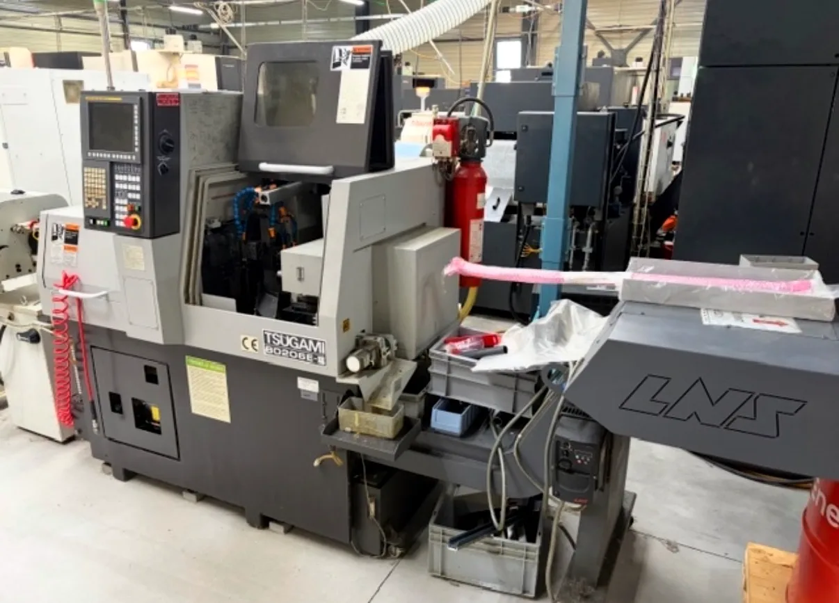 CNC Sliding Headstock Lathe TSUGAMI BO206E-III
