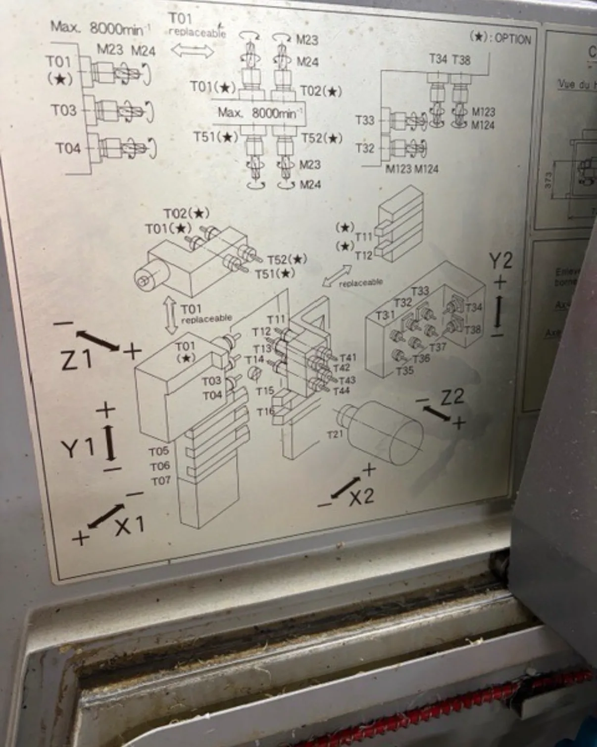 CNC Sliding Headstock Lathe TSUGAMI BO206E-III view 7